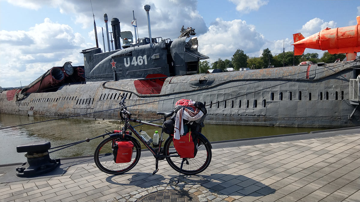 Ronald Wegert Radreise von WB zum Dars 650km